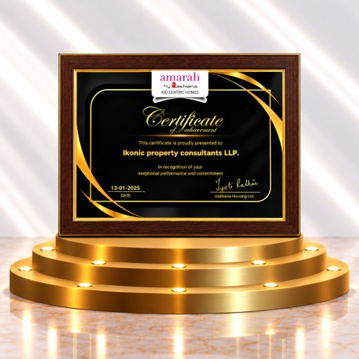 Certificate of Achievement – Ashiana Housing
